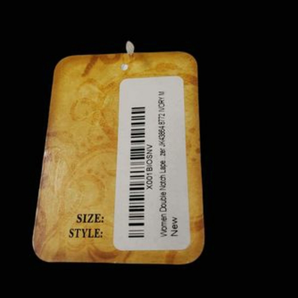 Hybrid & Company Women Double Notch Lapel Sharp Shoulder Pad Office Blazer M - Picture 9 of 9